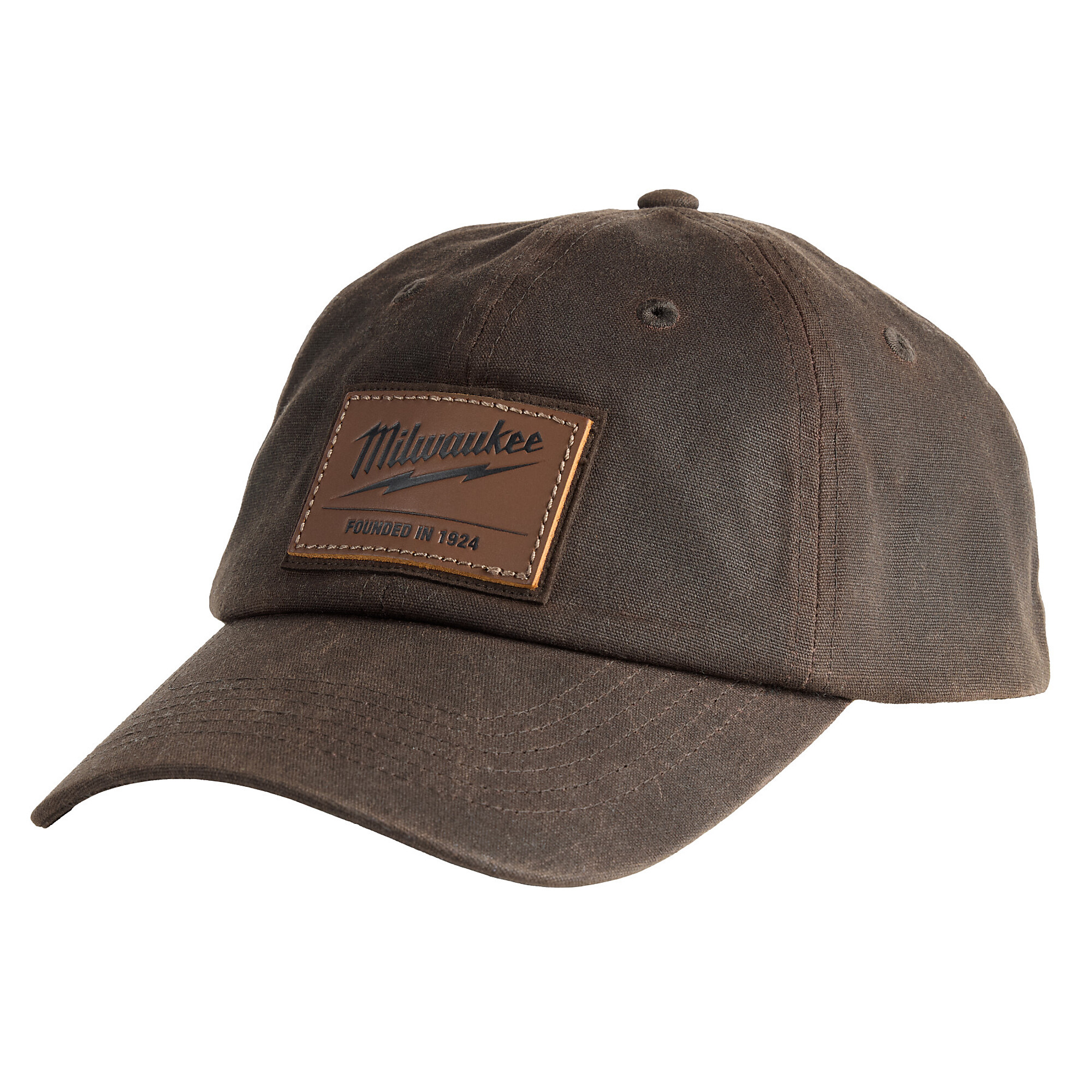 Waxed Canvas Adjustable Hat - Brown